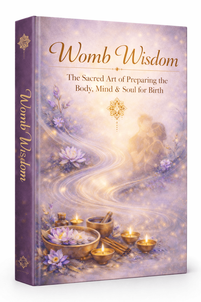 Cover of the upcoming book Womb Wisdom