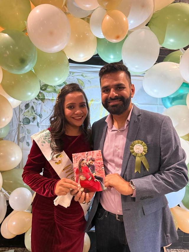 Womb Wisdom couple celebrating